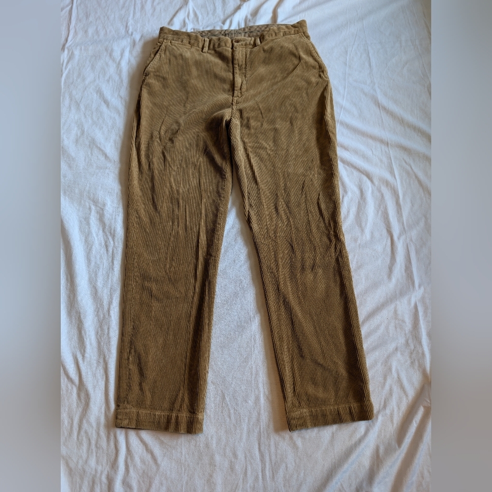 Classic Polo Ralph Lauren Corduroy Pants, Preppy Size 38/34 Vintage
